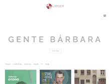 Tablet Screenshot of larsen.com.uy