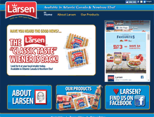 Tablet Screenshot of larsen.ca